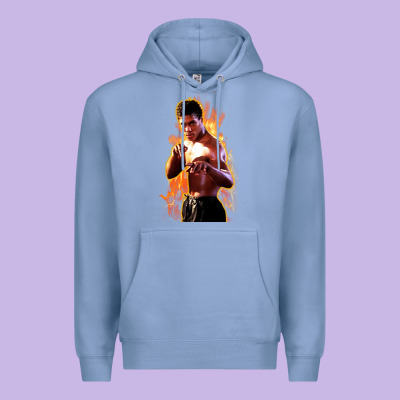 Bruce Leroy Premium Hoodie Designed By Artisfamous