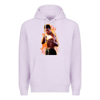 Lilac bruce leroy Premium Hoodie - artisFamous