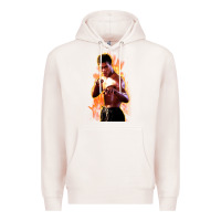 Pale Pink bruce leroy Premium Hoodie - artisFamous