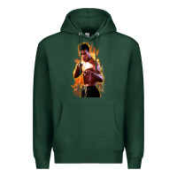 Sports Green bruce leroy Premium Hoodie - artisFamous