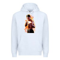 White bruce leroy Premium Hoodie - artisFamous