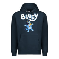 Navy blue cats Premium Hoodie - artisFamous