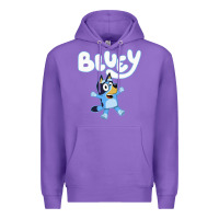 Purple blue cats Premium Hoodie - artisFamous