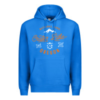 True Royal crater lake oregon national park vintage retro Premium Hoodie - artisFamous