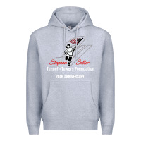 Heather Grey tunnel to towers foundation Premium Hoodie - artisFamous