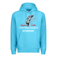 Ocean Blue tunnel to towers foundation Premium Hoodie - artisFamous
