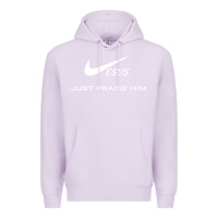 Lilac jesus just praise him jesus surfed christian Premium Hoodie - artisFamous