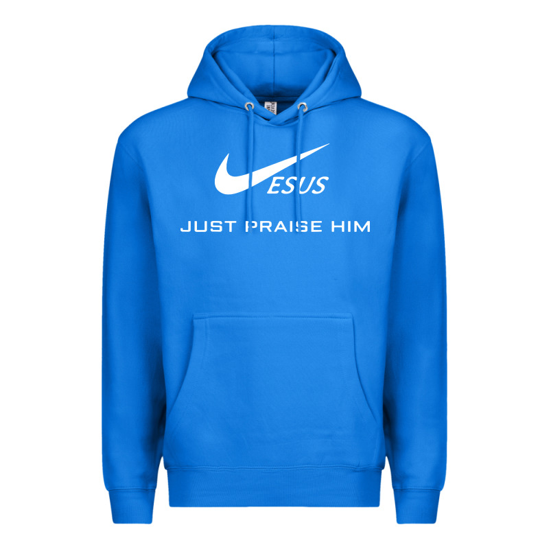 Jesus Just Praise Him Jesus Surfed Christian Premium Hoodie by artisFamous | Teevron