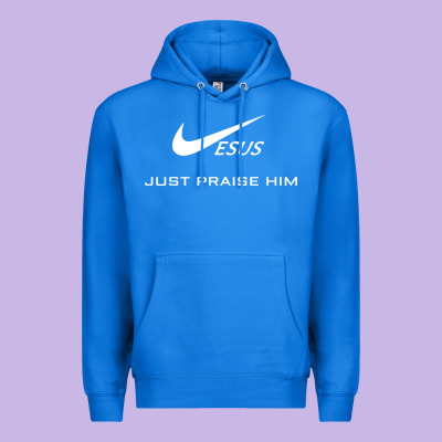 Jesus Just Praise Him Jesus Surfed Christian Premium Hoodie Designed By Artisfamous