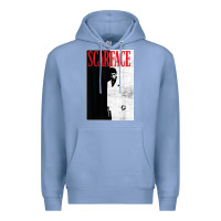 Colony Blue scarface distressed movie photo Premium Hoodie - artisFamous