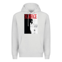 Dove Grey scarface distressed movie photo Premium Hoodie - artisFamous