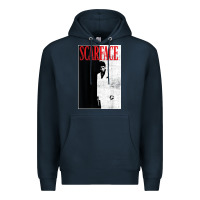 Navy scarface distressed movie photo Premium Hoodie - artisFamous