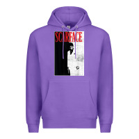Purple scarface distressed movie photo Premium Hoodie - artisFamous