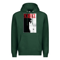 Sports Green scarface distressed movie photo Premium Hoodie - artisFamous