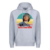 Heather Grey point break Premium Hoodie - artisFamous