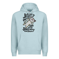 Blue Mist soft kitty warm kitty Premium Hoodie - artisFamous