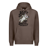 Coffee soft kitty warm kitty Premium Hoodie - artisFamous