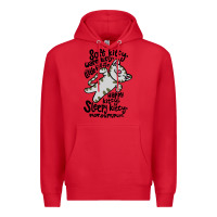 Red soft kitty warm kitty Premium Hoodie - artisFamous