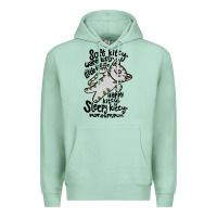 Seafoam soft kitty warm kitty Premium Hoodie - artisFamous