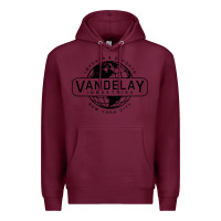 Burgundy vandelay nyc Premium Hoodie - artisFamous