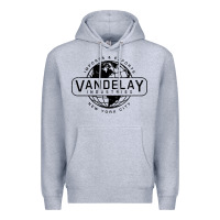Heather Grey vandelay nyc Premium Hoodie - artisFamous