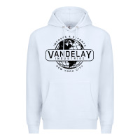 White vandelay nyc Premium Hoodie - artisFamous