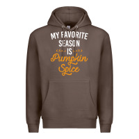 Coffee my favorite season is pumpkin spice Premium Hoodie - artisFamous