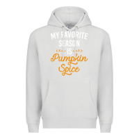 Dove Grey my favorite season is pumpkin spice Premium Hoodie - artisFamous