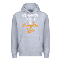 Heather Grey my favorite season is pumpkin spice Premium Hoodie - artisFamous