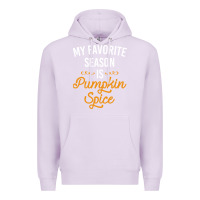Lilac my favorite season is pumpkin spice Premium Hoodie - artisFamous