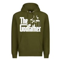 The Godfather Original White Title Premium Hoodie | Teevron