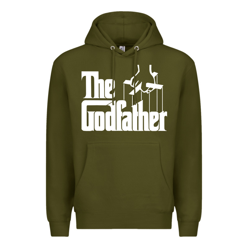 The Godfather Original White Title Premium Hoodie by artisFamous | Teevron