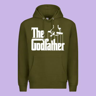 The Godfather Original White Title Premium Hoodie Designed By Artisfamous