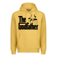 Antique Gold the godfather original white title Premium Hoodie - artisFamous