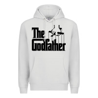 Dove Grey the godfather original white title Premium Hoodie - artisFamous
