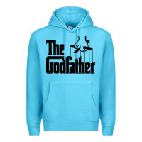 Ocean Blue the godfather original white title Premium Hoodie - artisFamous