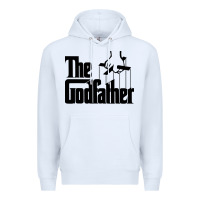 White the godfather original white title Premium Hoodie - artisFamous