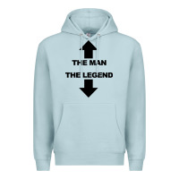 Blue Mist the man the legend funny adult humor Premium Hoodie - artisFamous