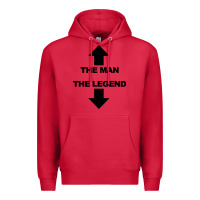 Cardinal the man the legend funny adult humor Premium Hoodie - artisFamous