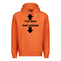Carrot the man the legend funny adult humor Premium Hoodie - artisFamous