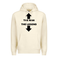 Sandshell the man the legend funny adult humor Premium Hoodie - artisFamous
