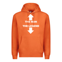 Carrot the man the legend funny adult humor Premium Hoodie - artisFamous