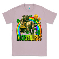 Lilac luckysaurus St. Patricks Day Classic Tee - FaDigitalArtStudio