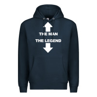 The Man The Legend Funny Adult Humor Premium Hoodie | Teevron