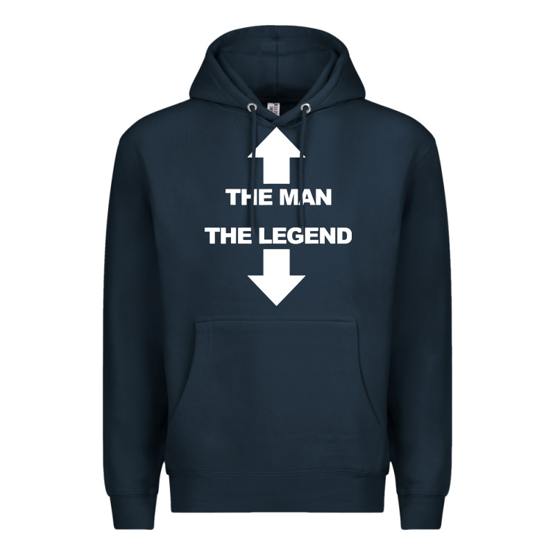 The Man The Legend Funny Adult Humor Premium Hoodie by artisFamous | Teevron