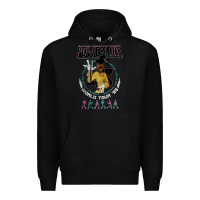Black a movie powerline Premium Hoodie - artisFamous