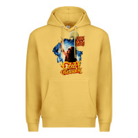 Antique Gold bark at the moon Premium Hoodie - artisFamous