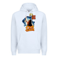 White bark at the moon Premium Hoodie - artisFamous