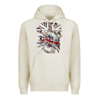 Oatmeal Heather asking alexandria flag Premium Hoodie - artisFamous