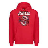 Red asking alexandria flag Premium Hoodie - artisFamous